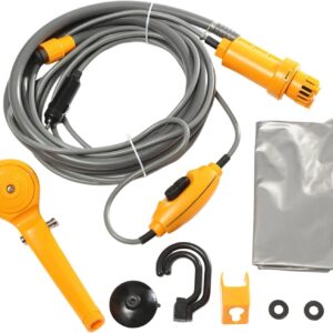 Ducha de camping 12 V universal – Bomba portátil para viajes y aventuras