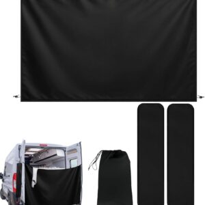 Cortina ducha furgoneta camper - Impermeable y magnética