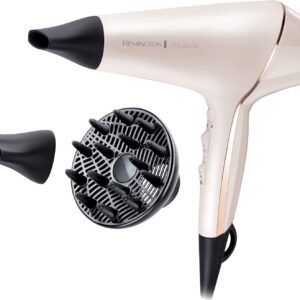 Secador Remington 2400 W con tecnología iónica PROluxe