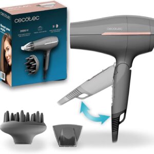 Secador de pelo Cecotec IoniCare Power&Go 2000W Heaven Grey