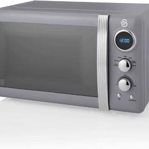 Microondas Swan Retro SM22030GRNEU 20L Gris 800W