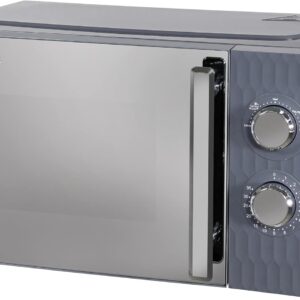 Microondas Russell Hobbs Honeycomb RHMM715G 700W, gris, 17L
