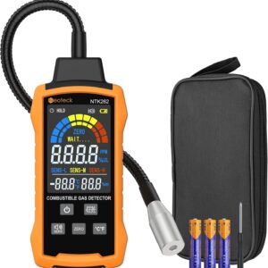 Neoteck Detector de fugas de gas natural con sonda flexible