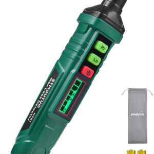 Detector de fugas de gas STMOUTUO con alarma visual y sonora
