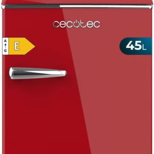 Mini nevera retro Cecotec Bolero CoolMarket 45L, rojo vintage