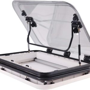 Claraboya para autocaravana 700x500 mm con LED y ventilación