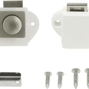Cerradura zinc botón pulsador para vehículo 31 mm