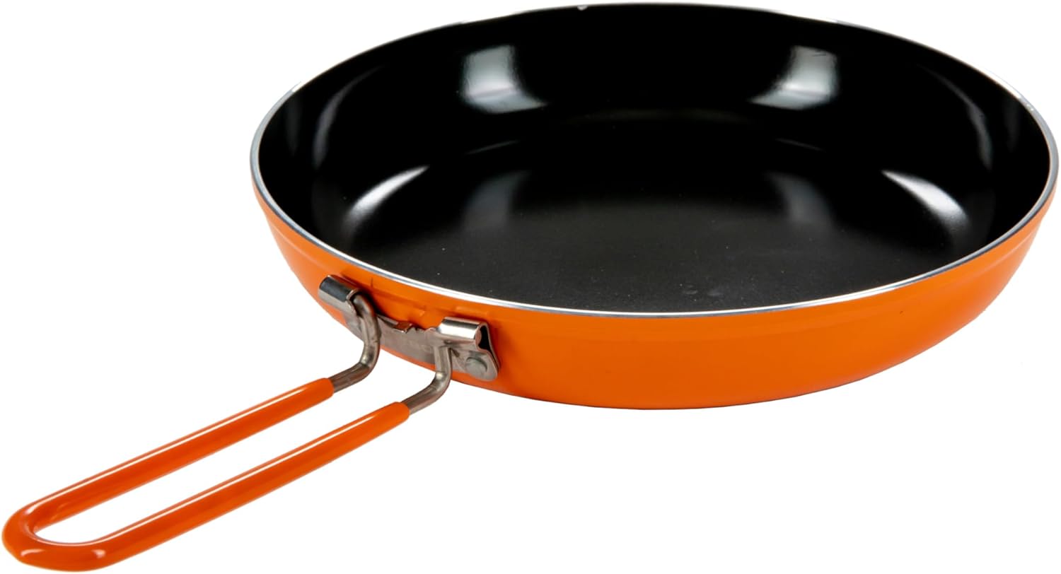 Jetboil Summit - Sartén de camping naranja, compacta y ligera