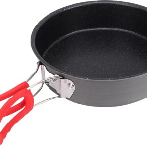 Sartén plegable 8" camping aluminio Aomiun