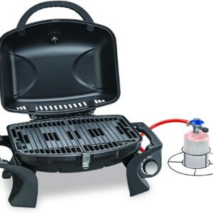 Barbacoa portátil de gas KEMPER BBQ 104996 cm Negro