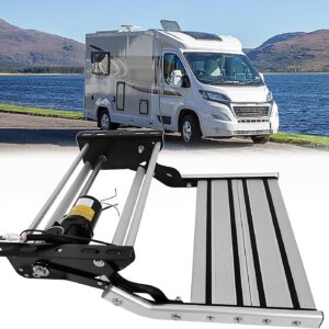 Escalones eléctricos retráctiles LED para autocaravanas