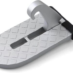 Eidoct Escalón plegable para coche, soporte de techo y martillo de emergencia