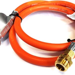 Adaptador gas USA-EU para barbacoa 1" a 21.8 mm