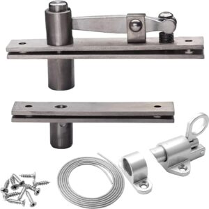 TamBee Bisagras Ocultas Pivotantes 50kg Acero Inox 304