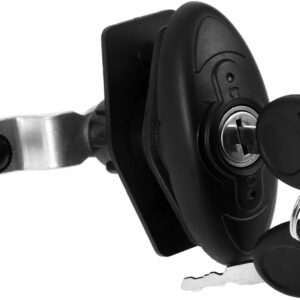 Cerradura Negro T para Puertas de Camper 10-40mm