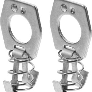 GANAZONO 2 cerraduras de leva acero inoxidable para calentador autocaravana
