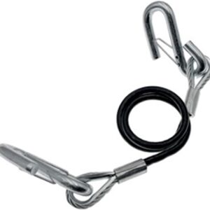 Cable seguridad remolque con gancho en S - Resistencia máxima