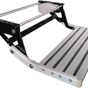 Escalones plegables manuales/automáticos para autocaravanas (150 kg)