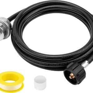 Filtro propano 12' con adaptador QCC1 para calentador Buddy