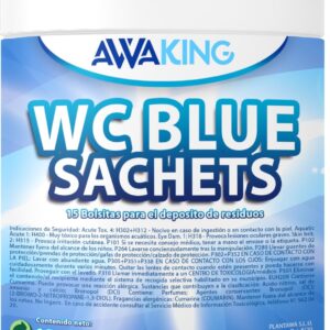 AWAKING Pastillas WC Químico Autocaravana 15uds | Desodoriza y Decompone