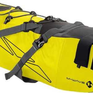 Bolsa para sillín M-Wave BP Saddle Negro (53x13x15 cm)