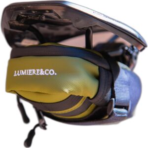 Bolsa para sillín Lumiere & Co. Verde - Ideal ciclismo