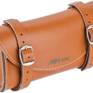 Bolsa sillín bici vintage piel sintética MVTEK 16x8,5x3,5 cm
