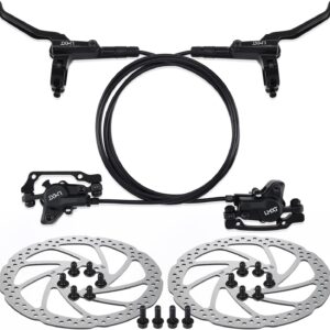 Frenos de disco TOBWOLF para MTB, kit hidráulico 160mm