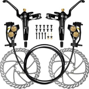 Kit frenos hidráulicos MTB 4 pistones AOPUTTRIVER
