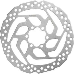 Shimano SM-RT26 Disco de Freno 160 mm, Plateado