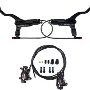 Frenos hidráulicos NYK ZOOM HB-876-E 4 pistones para e-bike