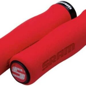 Puños SRAM MTB con espuma 129 mm rojo/negro