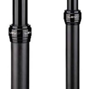 KS Lev Ci Tija Telescópica Ø31,6 mm Negro/Plata 410mm