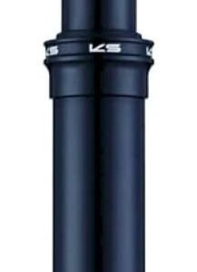 KS RAGE-i Tija telescópica negra/plata 30,9 mm x 388 mm