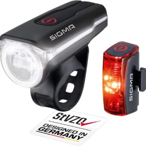 Set luces LED bicicleta SIGMA AURA 60 + INFINITY