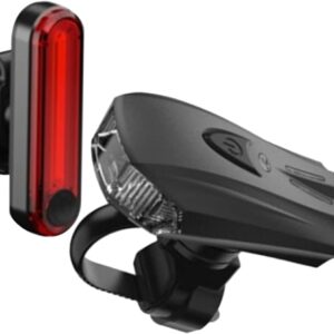Luces Bicicleta USB Toyvian Delantera y Trasera Impermeables