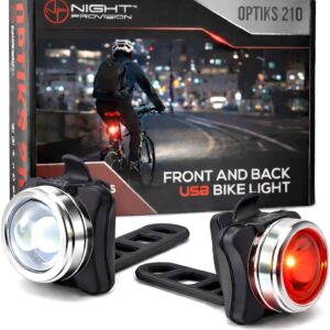NP Night Provission Optiks 210: Luces LED USB para bici