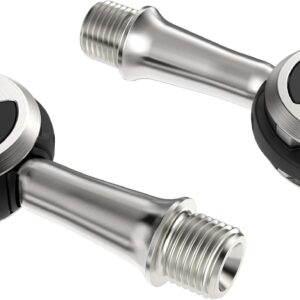 Pedales Wahoo SpeedPlay Zero en acero inoxidable