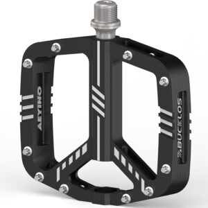 BUCKLOS PD-B328T Pedales MTB/BMX aluminio antideslizantes