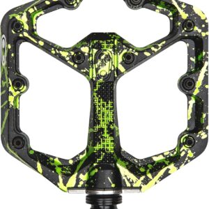 Crankbrothers Stamp 7 Pedales MTB Negro/Lima - Pareja