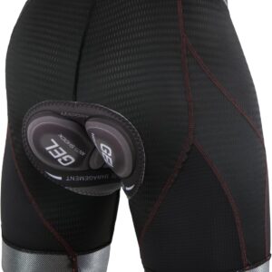 Pantalones cortos de ciclismo MSport con gel 3D para hombre