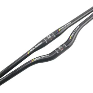 Manillar carbono MTB 31,8 mm 700 mm Yccyctrek 3K brillante/negro
