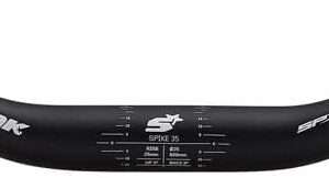 Spank Spike 35 VIBROCORE Rise - Percha MTB 25 mm Negro