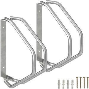 Soporte para bicicletas en pared, set de 2 unidades
