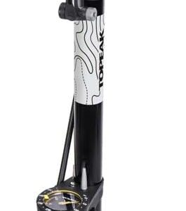 Topeak Joeblow Mountain Floor Pump, base y barril de acero
