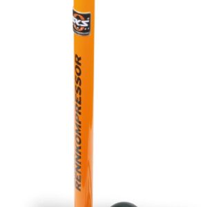 SKS Rennkompressor: Bomba de suelo profesional naranja