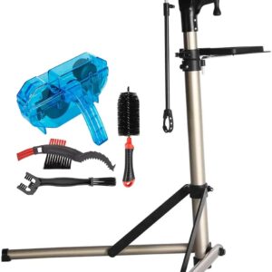 Soporte reparación bicicleta CXWXC azul - Mantenimiento profesional