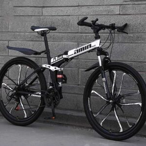 Bicicleta montaña plegable 26" LapooH 24V + suspensión