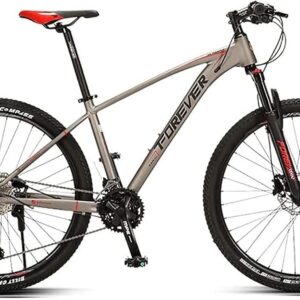 Bicicleta montaña 27.5" profesional, 33v, doble suspensión marrón