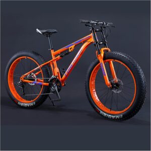 Bicicleta BTT 26" Neumáticos Gordo Doble Suspensión NENGGE
